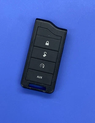 NICE PYTHON 4-BUTTON REMOTE START FOB TRANSMITTER 7656P EZSDEI7656 - TESTED - Image 1 of 2