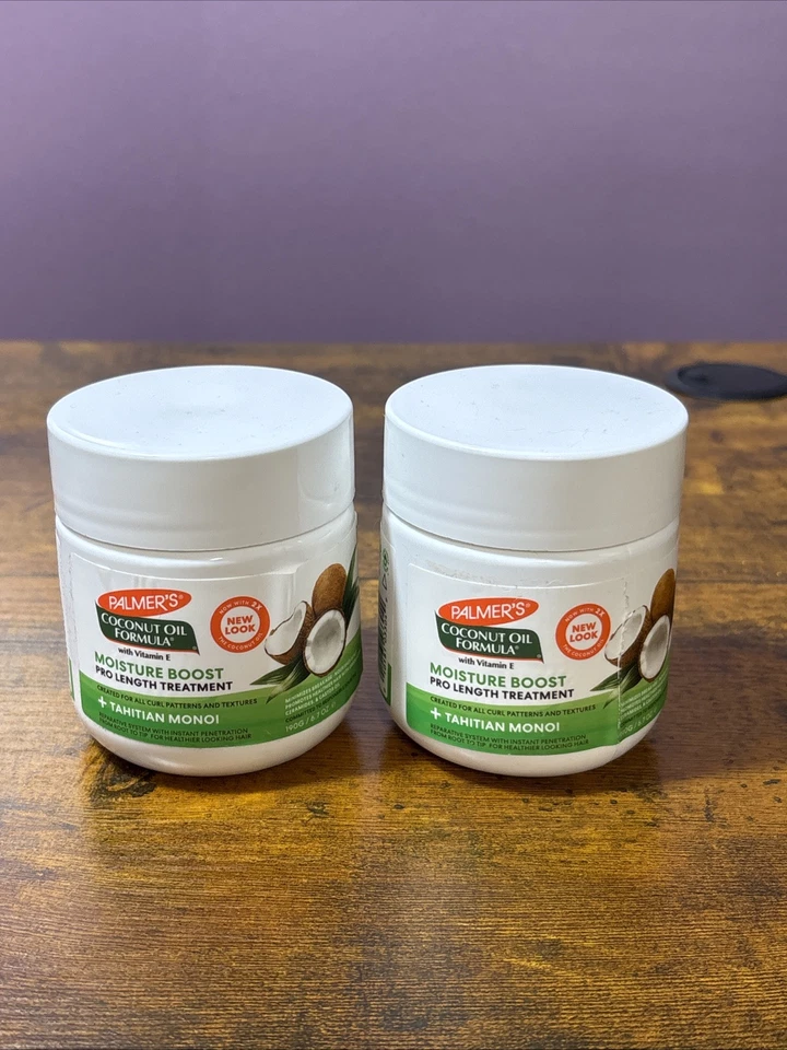 Palmers óleo de coco fórmula hidratação impulso tratamento comprimento profissional 6,7 oz - lote de 2 - Imagem 1 de 4