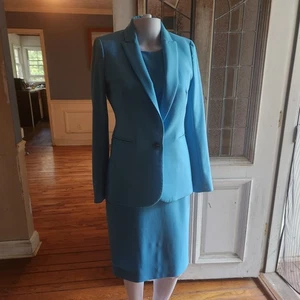 Jcrew Wool Stretch Dress And Blazer 2 Dress 0 Jacket Small Flaw - Picture 1 of 16