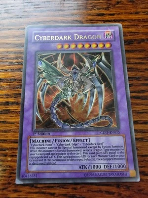 PL - YUGIOH CYBERDARK DRAGON CDIP-EN035 1ST ULTRA - Image 1 of 4
