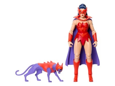 Figurine - Les Maitres de l'Univers MOTU - Origins - Catra - Mattel - Photo 1/4