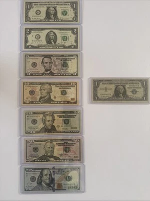 STAR NOTES (complete Set) Including  $1 Star Note Silver Certificate - Image 1 of 4