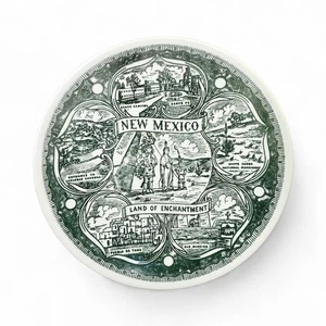 New Mexico State Plate Green Vintage Travel Souvenir Collectible  - Picture 1 of 8