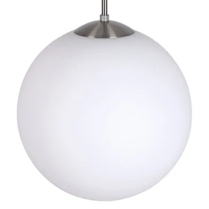 Forte Lighting 2765-01 Selene 14"W Pendant - Nickel - Picture 1 of 5
