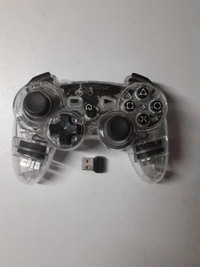 Controlador inalámbrico transparente Afterglow PS3 con receptor - Imagen 1 de 1