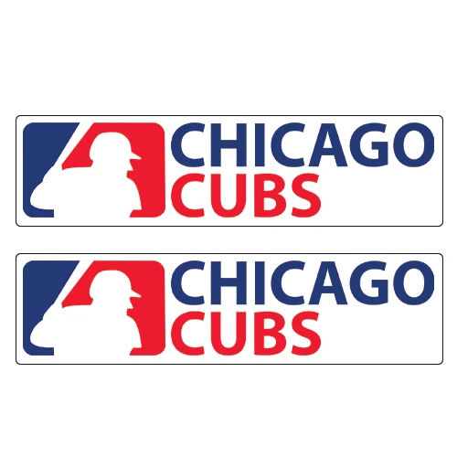 Calcomanía de vinilo con logotipo de Chicago Cubs pegatina para parachoques ventana de automóvil computadora portátil Foto 1 de 1