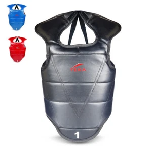 VB Boxing Chest Guard, Martial Arts Training, MMA Kickboxing Body Protector Pad - Picture 1 of 23