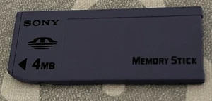 Sony Memory Stick 4MB - Picture 1 of 3