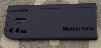 Sony Memory Stick 4MB - Image 1 of 3