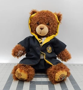 Peluche Build A Bear Mundo Mágico Harry Potter Hufflepuff Oso Marrón con Ropa - Imagen 1 de 8