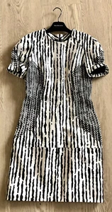 NEW 100% Authentic Balenciaga Real Lambskin Leather Dress - Size 40 - Picture 1 of 8