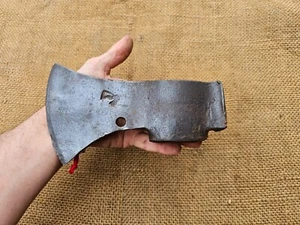 SPLITTING MAUL VINTAGE AXE HEAD AUGUST HELSPER HELKO WERK ANTIQUE LOGGING - Picture 1 of 14