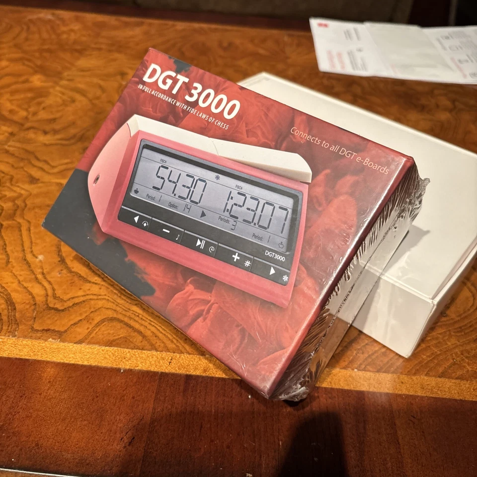 DGT 3000 Digital Chess Clock - Image 1 of 1
