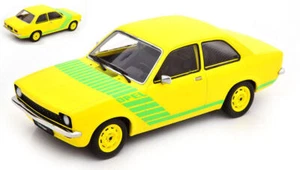 KK Scale OPEL KADETT C SWINGER 1973 YELLOW/GREEN 1:18 - Foto 1 di 1