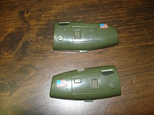 GI Joe ARAH Hubschrauber Teile Motorabdeckungen beidseitig rechts links 1983 - Bild 1 von 1