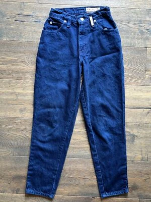Vintage 80s Sasson Women's Jeans 3/4 Petite *see meas SP212 1980's Hi Rise Mom - Image 1 of 4