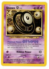 Unown O 69/75 Neo Discovery Unlimited Pokemon Card