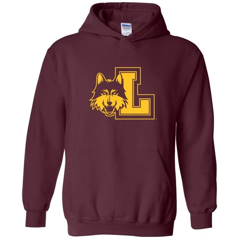 Loyola University Chicago Ramblers Primary Logo Adult Licensed Unisex Hoodie Cover