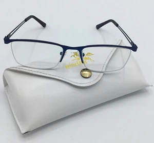 mincl Photocromic Lens Transition Business Frames Reading Glasses Blue St5916 - Picture 1 of 6