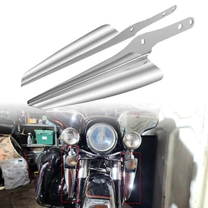 Parabrisas deflector de viento de montaje de horquilla delantera para Harley Davidson Touring 1995-2023 - Imagen 1 de 19