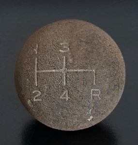 Vintage Truck / Car Metal Gear Shift Knob 5 cm / 2” in Diameter   - Picture 1 of 8