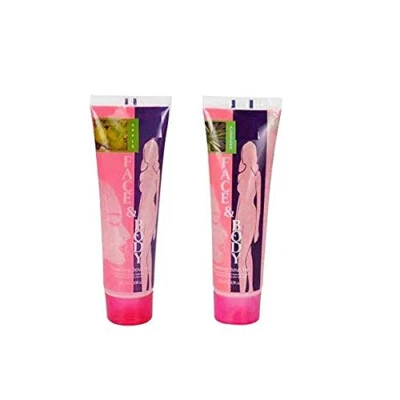 Face and body cleansing scrub gel 100 ml Scrub (2 x 100 ml) - Lemon & Alovera - Image 1 of 2