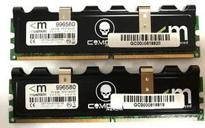 Mushkin COMBAT 4GB(2x2GB) DDR2 996580 XP2-6400 240-pin 800MHz non-ECC #R2387 - Bild 1 von 2