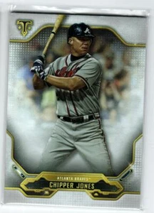 2020 Topps Triple Threads #8 Chipper Jones (ref 214081) - Picture 1 of 1