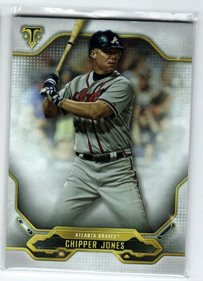 2020 Topps Triple Threads #8 Chipper Jones (ref 214081) - Image 1 of 1