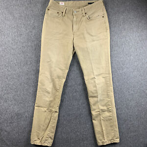 Edwin 503 Jeans Mens 31x33 Beige Regular Narrow Pants Made In Japan
