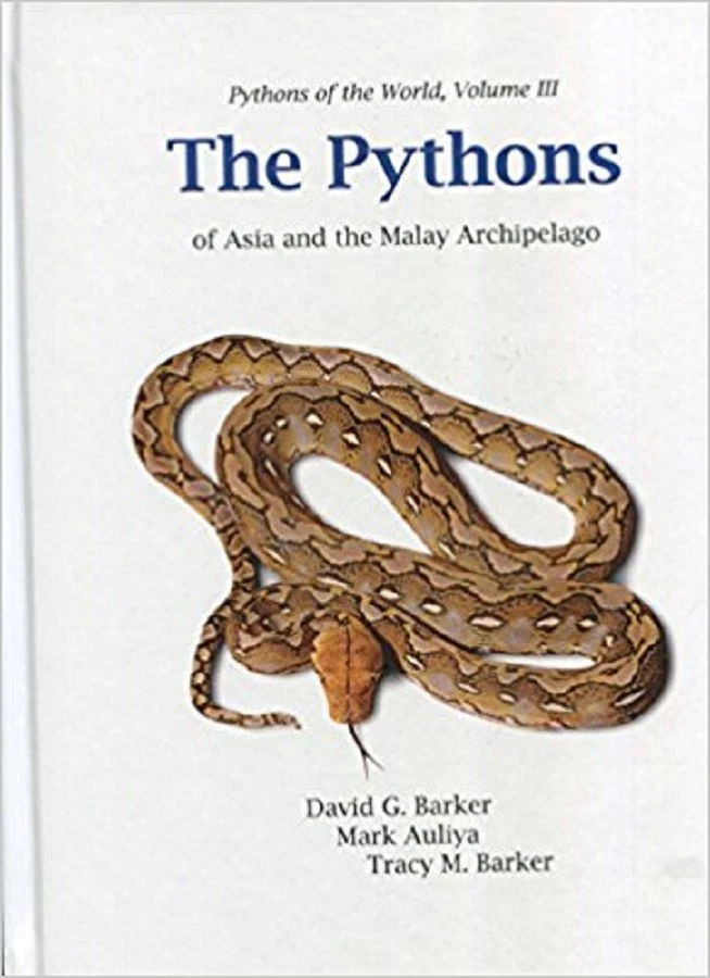 The Pythons of Asia and the Malay Archipelago Pythons of the World Vol 3 Barker - Image 1 of 1