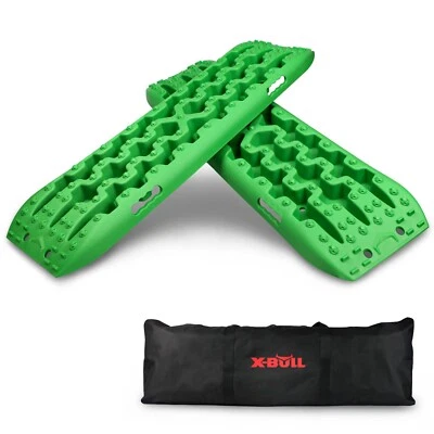 X-BULL Recovery Tracks Traction Green Sand Track Tire Ladder Boards Off-Road 4WD Foto 1 de 4