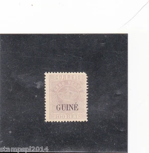 PORTUGUESE GUINEA CROWN 100 REIS (1879-86)   Perf.12,5 - Bild 1 von 2