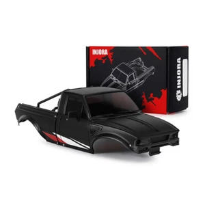 INJORA IR60 Pickup Hard Body Shell with Bed Rack for 1/18 TRX4M Defender Bronco - Picture 1 of 43