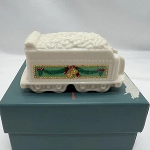 VTG Lenox Christmas Holiday Village Collection 1992 Train Tender Car In Box USA - Picture 1 of 7