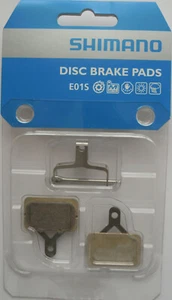 Shimano - Paire Plaquettes D'Origine E01S Metal M486/M485/M575/M525 Boîtes - Picture 1 of 2