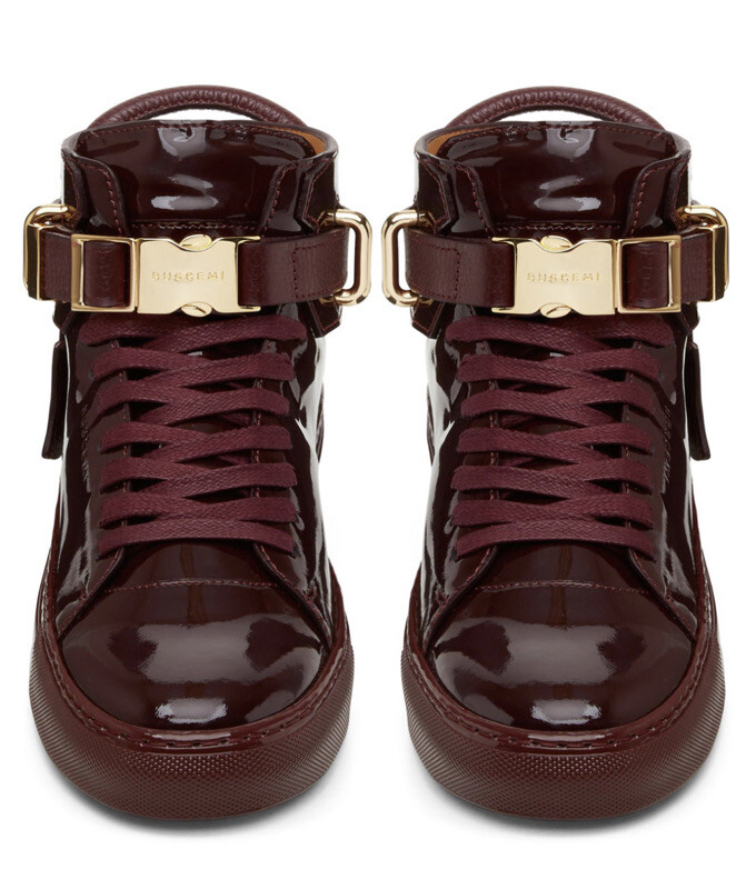 buscemi patent leather