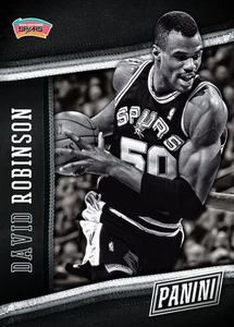 DAVID ROBINSON Spurs Legend Panini 2014 National Convention Wrapper Red - Bild 1 von 1