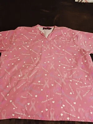 Blusa Médica Concientización sobre el Cáncer de Mama Talla 2XL  Foto 1 de 4