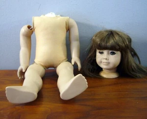 Just Like you #9 American Girl Doll Body SkinToneLight Parts Replacement eye bad - Picture 1 of 4