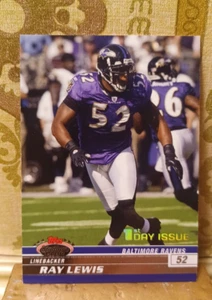 2008 Stadium Club RAY LEWIS PRIMO GIORNO EMISSIONE /1499 Baltimore Ravens NFL #74 - Foto 1 di 4
