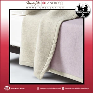 MARZOTTO LANEROSSI THEMA Coperta double face in pura lana vergine - Imagen 1 de 25