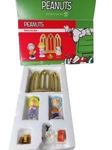 Belén Department 56 Peanuts Christmas Pageant Set De 5 2015 LEER - Imagen 1 de 7