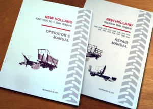 New Holland 1000 1010 Bale Wagon Stackliner Operator's AND Service/Repair Manual - Picture 1 of 12