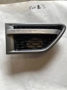 RANGE ROVER SPORT L320 05-09 GREY AND BLACK SIDE AIR VENT WING TRIM INTAKE - Picture 1 of 4