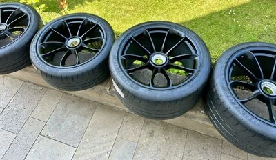 Porsche 9,5 + 12,5 X 20 21 991 911 GT2RS Gt3  GT3RS Rim Set Dunlop Felgen Top - Bild 1 von 4