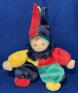 Kuscheltier Sterntaler Harlekin rot / gelb / grün / blau (A1) - Bild 1 von 4