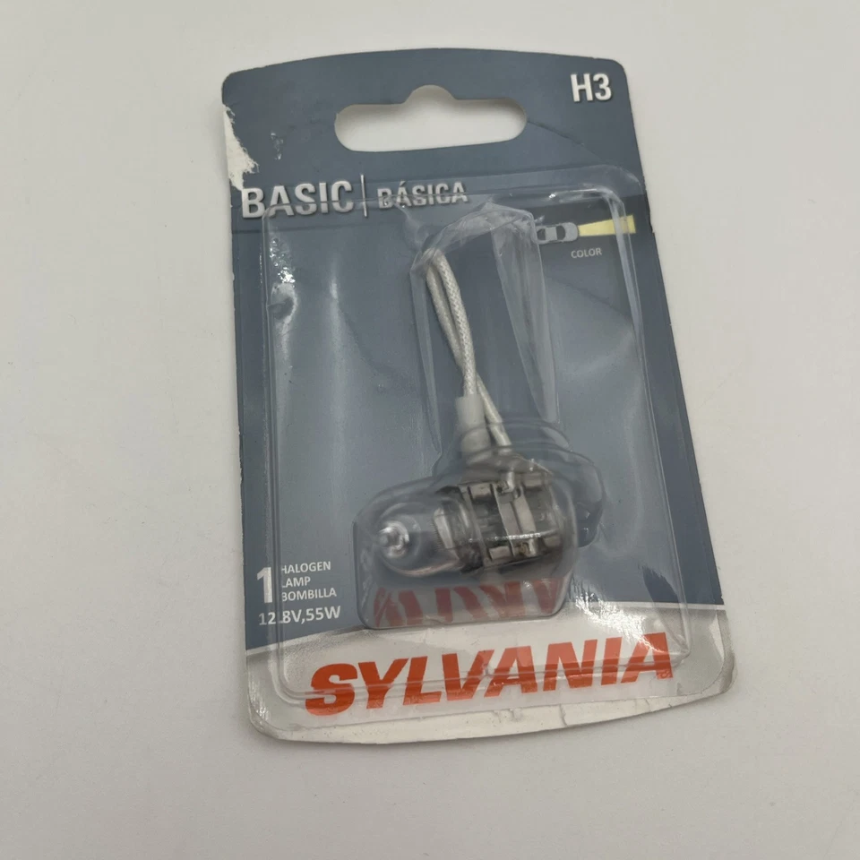 BOMBILLA ANTINIEBLA HALÓGENA DIURNA SYLVANIA H3 NUEVA BÁSICA H3.BP Foto 1 de 3