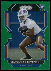 2021 Panini Prizm #407 Marquez Stevenson RC Green Buffalo Bills NM+ - Picture 1 of 2