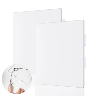 Painel de acesso de mola ajustável Morvat 14x14 para drywall e teto, pacote com 2 - Imagem 1 de 4